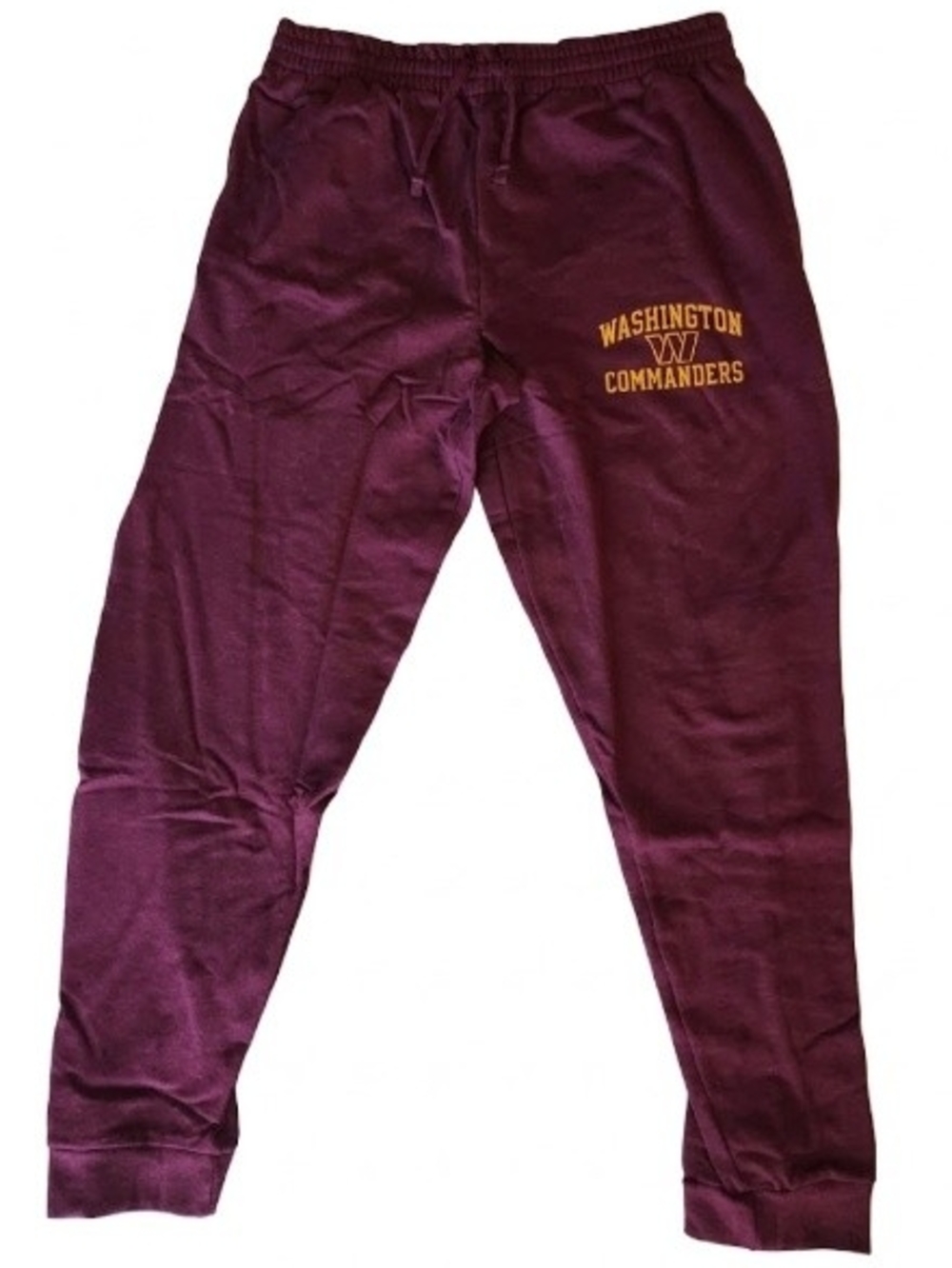 Washington Commanders Men's Maroon Jogger Sweatpants Large